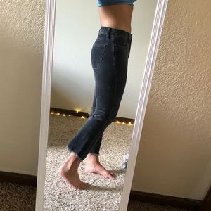 American Eagle Black Corduroy Pants